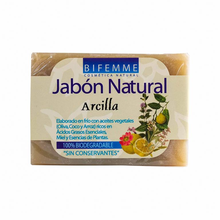 JABÓN ARCILLA 100 GR. BIFEMME