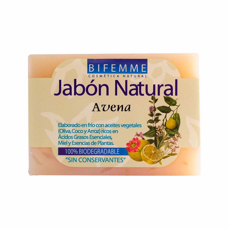 JABÓN AVENA 100 GR BIFEMME