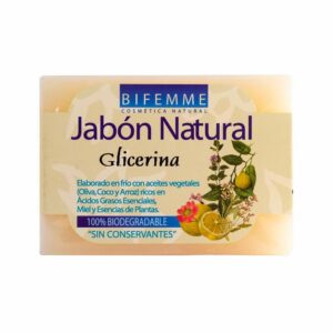 JABÓN GLICERINA 100 GR BIFEMME