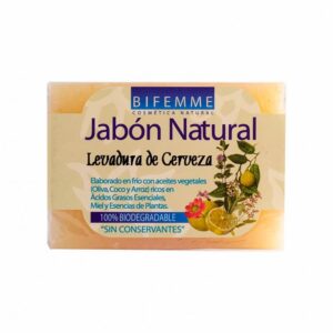 JABÓN LEVADURA CERVEZA 100 GR BIFEMME