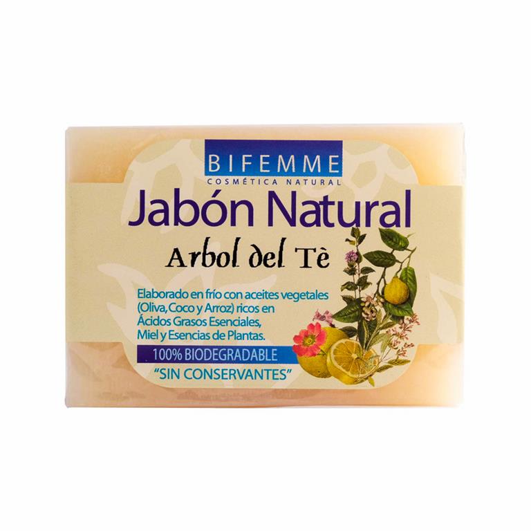 JABÓN TEA TREE OIL 100 GR BIFEMME