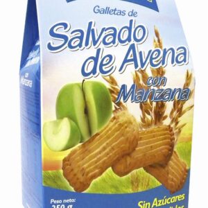 GALLETAS AVENA + MANZANA 250 GR