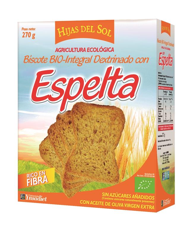 PAN DEXTRINADO BIO ESPELTA 270