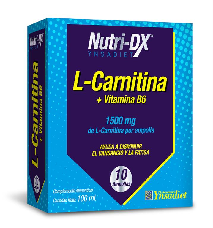 L-CARNITINA 10 AMPOLLAS Nutri-