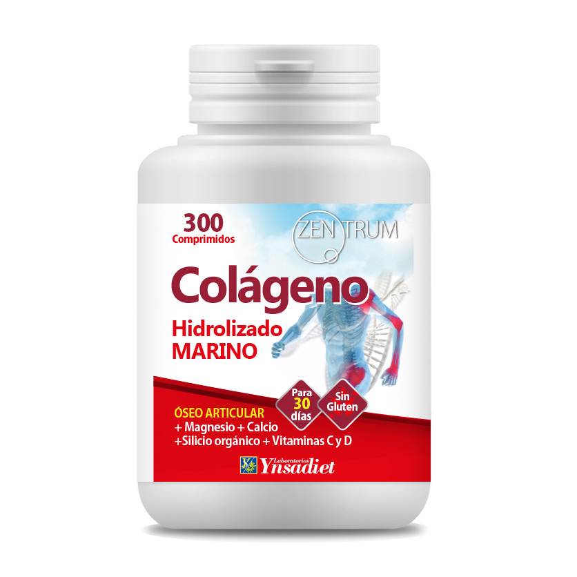 COLÁGENO HIDROLIZADO MARINO 300 CAPS. ZENTRUM