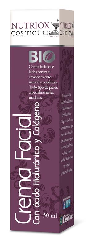 CREMA FAC. BIO AC.HIAL.Y COL 50 ML