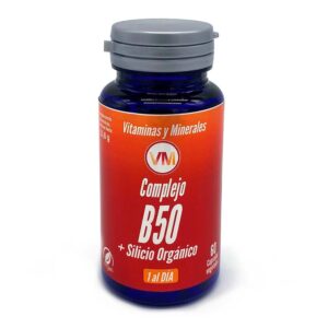 COMPLEJO B50+SILICIO ORGA. 60 CAP.VEGETAL