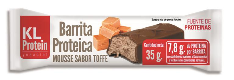 BARRITA TOFFEE MOUSSE PROTEIN 35GR