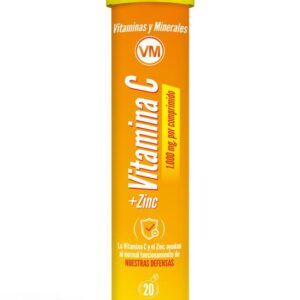 VITAMINA C + ZINC EFERVESCENTE 20 TABLETAS