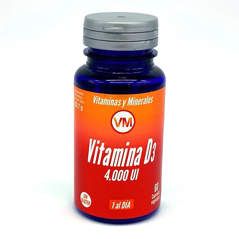 VITAMINA D3 60CAPS.