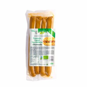 SALCHICHA AHUMADA PREPARADO VEGETAL