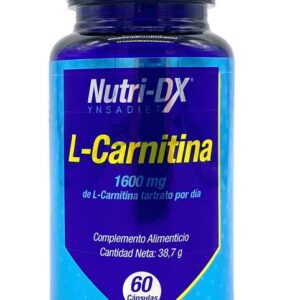 L- CARNITINA 60 CAPS. Nutri-DX