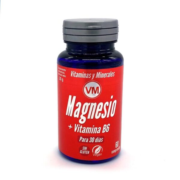 MAGNESIO + VITAMINA B6 60 COMP