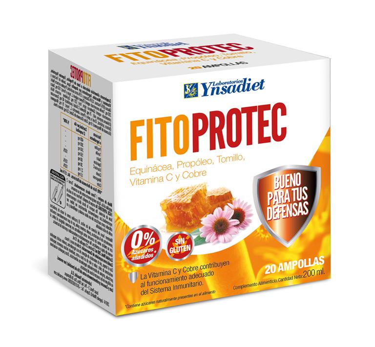 FITOPROTEC+ ECHINÁCEA 0% AZÚCARES AÑADIDOS 20 AMPOLLAS