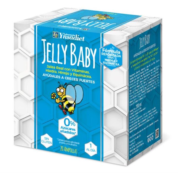 JELLY BABY 20 AMPOLLAS 0 % AZÚCAR