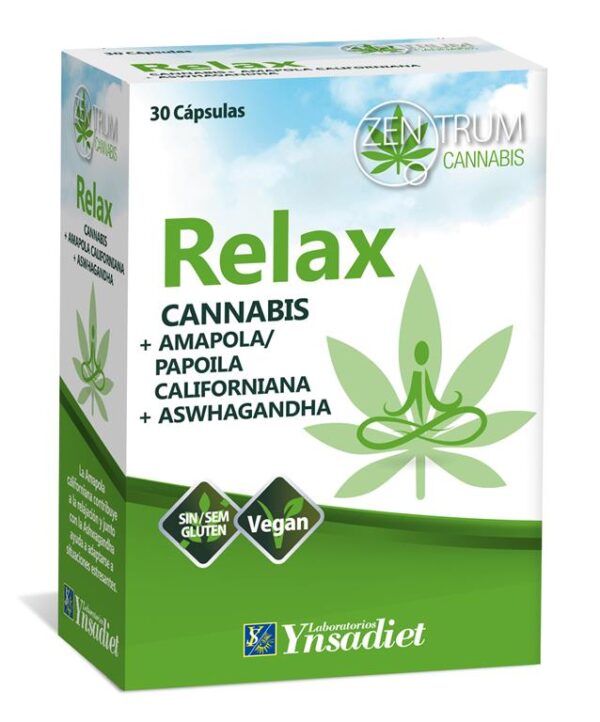 RELAX 30 CAPS. ZENTRUM CANNABIS